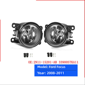 Ensemble de phares antibrouillard avant de voiture adapté à Ford Focus Renault Peugeot Citroën Opel Suzuki Mitsubishi Subaru - Product Image 4