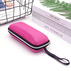 กล่องใส่แว่นกันแดดทำมือสีทึบราคาถูก, บรรจุภัณฑ์แบบมีซิป, กล่องใส่แว่นตาดีไซน์เนอร์, กล่องใส่แว่นกันแดด - Product Image 2