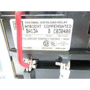 มอเตอร์สตาร์ทเตอร์ Cutler-Hammer A200M1CAC 120V 3P ขนาด 1 แบบ Non-Rev ควบคุมแบบ Direct On-Line - Product Image 5