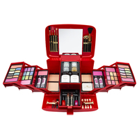 OEM    Kosmetik Kecantikan Set/kit Rias Wajah dengan Eyeshadow Lipstik Lipgloss Bedak Perona Pipi /tas rias    NO:C-877