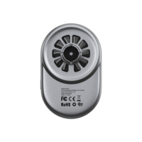 Chargeur sans fil magnétique 10W en alliage d'aluminium, support de charge pour montre connectée avec port de charge rapide Qi