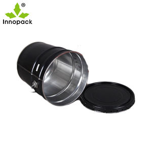 Cubo de metal redondo de alta calidad de 20 litros a prueba de herrumbre con bloqueo de anillo, buen valor - Product Image 2