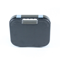 Boîte de rangement portable en plastique rigide avec système de verrouillage facile pour les voyages, les ateliers et l'organisation à domicile