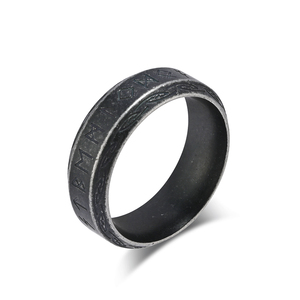 Nuevo Anillo Vikingo <span class=keywords><strong>de</strong></span> Acero Inoxidable con Runas Celtas, Joyería Nórdica Moderna para Hombre, Regalo <span class=keywords><strong>de</strong></span> Cumpleaños o <span class=keywords><strong>de</strong></span> Amor - Product Image 5