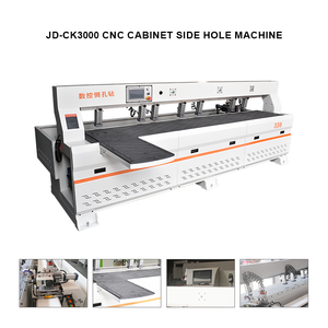 Máquina Perforadora de Orificios Laterales para Gabinetes CNC JD-CK3000 de Alto Rendimiento y Precisión, 380V, para Producción de Puertas y Ventanas - Product Image 3