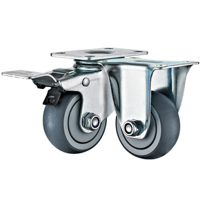 3 "4" 5 "Top tấm công nghiệp xoay Xe Đẩy Tay bánh xe TPR bánh - Product Image 3