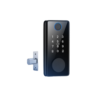מנעול חכם ביומטרי עם קורא טביעות אצבע, קוד ומקלדת, מאלומיניום, בעל אבטחה גבוהה,  מתאים לבית ולמלון, תואם טויה ו-TTlock. - Product Image 1