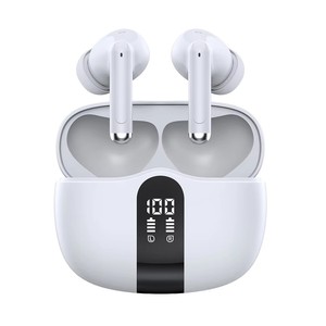 Auriculares TWS Bluetooth 5.0 con control táctil, sonido estéreo y pantalla digital para cancelación de ruido, inalámbricos. - Product Image 1