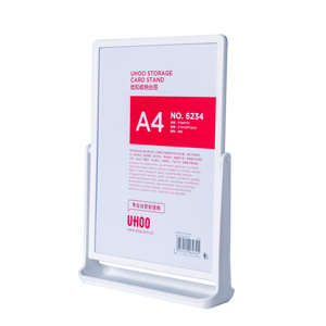 Espositore da Tavolo UHOO per Carte e Banconote in Plastica, Porta Cartellini Prodotti Accattivante e Descrittivo - Product Image 6