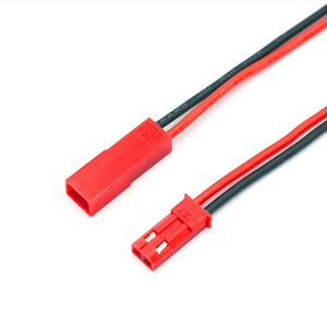 OEM 定制 2 针 JST SM 型连接器线束电缆公母插头尾线，适用于 LED 汽车电子设备 - Product Image 3