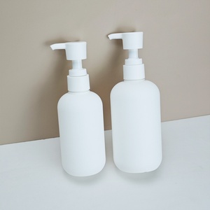 In Stock Frosted White Custom Hdpe Cosmetic Packaging Lotion <b>Bottle</b> Containers Plastic <b>Bottle</b> Pump Spray Moisturizing Shampoo - Product Image 2