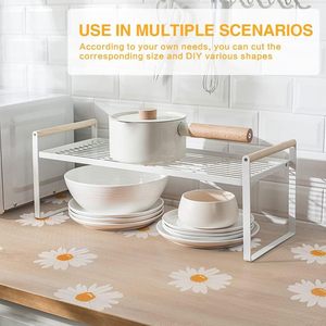 <span class=keywords><strong>Tapis</strong></span> en EVA imperméable et antidérapant ORON ODM Factory pour tiroir de réfrigérateur, motif fleur de marguerite, facile à nettoyer, pour armoire et comptoir - Product Image 5