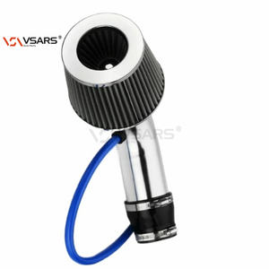 Cold Air Intake Filter Kit Induction Pipe Power Hose Flow System Aluminum Alloy