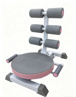 Appareil de Pilates Ab Crunch avec rouleau de massage dorsal, équipement d'exercice multi-positions