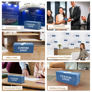 O.a.s container mô hình nhà máy 20gp nhựa thủ công mỹ nghệ vận chuyển scale1: 35 CMA cgm thu nhỏ container mô hình - Product Image 3