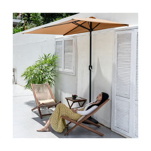 Demi-<span class=keywords><strong>parapluie</strong></span> au design unique, parasol d'extérieur, parasol latéral, bar de jardin, tente de décoration pour café - Product Image 2