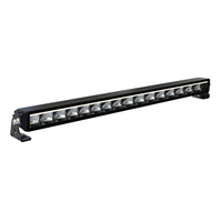 Auxtings-barre lumineuse tout-terrain Led simple, barre d'éclairage pour voiture, taille 12 "22" 32 "42" 52 ", Super brillante, pour mot de voiture