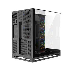 Caja de Juego ATX con Panel Frontal de Vidrio Templado Curvo, Lista para <span class=keywords><strong>BTF</strong></span>, Admite Refrigeración por Agua de 360 mm y GPU de 430 mm de Largo - Product Image 5