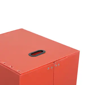 新しい到着異なる色のプラスチックPP段ボールコロプラストコルフルートボックス