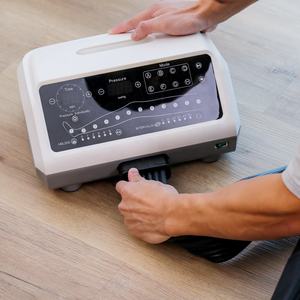 Máquina de drenaje linfático para masaje, terapia de compresión de extremidades de 12 cámaras para la circulación de las piernas, alivio del dolor, nuevos productos - Product Image 5