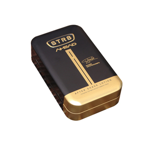 Emballage de parfum personnalisé boîte en fer blanc ensembles cadeaux de parfum en métal boîte en métal - Product Image 1