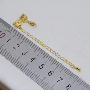 Collier et bracelet en argent S925 avec fermoir plat en forme de corde, boucle de 6 mm, fermoir pour cheval, accessoires de bijouterie DIY 1491 - Product Image 5