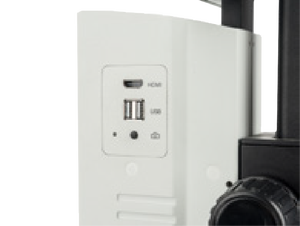Microscope vidéo intelligent BestScope BLM1-380C avec zoom 0,7X-5X, écran LCD HD de 12 pouces, caméra HD intégrée, mesure intelligente pour l'inspection industrielle - Product Image 3