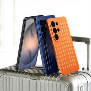 Étui magnétique en alliage d'aluminium pour <span class=keywords><strong>Samsung</strong></span> S26 Ultra avec verre trempé intégré, protection intégrale à 360°, style <span class=keywords><strong>valise</strong></span> - Product Image 5