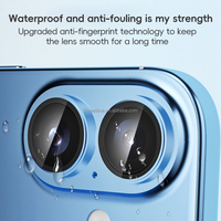 Protection d'objectif d'appareil photo en verre trempé HD métallique AR+AF durable, couleurs variées, pour iPhone 18 Pro Max, 18 Pro, 17 Pro