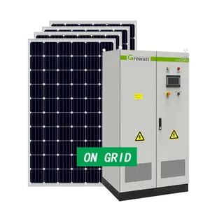 60kw 200 kw 500kw 1000kw 1mw 태양 에너지 시스템 그리드