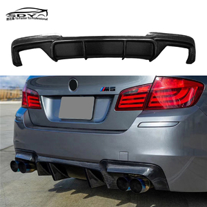 F10 F18 <span class=keywords><strong>M</strong></span> Sport M5 V estilo de alta calidad de fibra de carbono difusor trasero parachoques trasero labio para BMW 5 Series F10 F18 M5 - Product Image 2