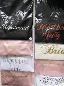 Al por mayor: Bata de satén de seda con volantes, kimono corto, elegante y lujosa, <span class=keywords><strong>para</strong></span> damas de honor, bodas, fiestas nupciales y como camisón de moda <span class=keywords><strong>para</strong></span> mujer. - Product Image 6