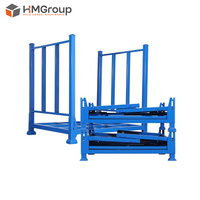 Rayonnages de stockage de rouleaux de tissu portables en métal pour entrepôt, robustes et personnalisés