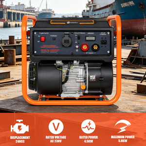 Mini Gasoline Welding Machine 7L Maquina De Soldar Portatil Gasoline Welder 5000w 230V <b>AC</b> Lightweight <b>Portable</b> for Field Repairs - Product Image 3
