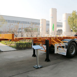 <span class=keywords><strong>Vente</strong></span> directe du fabricant de semi-remorque squelette porte-conteneurs de 20 pieds Zhonghua Jijun - Product Image 5