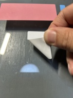 Etiqueta Adhesiva de PVC Removible THYK, Resistente al Aceite, con Código de Barras, para Fabricación Arquitectónica, 50x30mm, 2000/Rollo