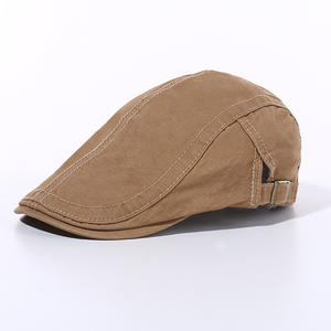 Venta al por mayor personalizado hombres Newsboy sombrero plano de algodón ajustable para playa deportes fiesta Irish <span class=keywords><strong>Taxi</strong></span> Ivy conducción caza sombrero - Product Image 2