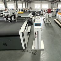 Sistema de Corte Oscilante CNC TC Avanzado para Formas y Diseños Complejos en Espuma, Láminas de PVC, Cortadoras Digitales de Cama Plana, CE