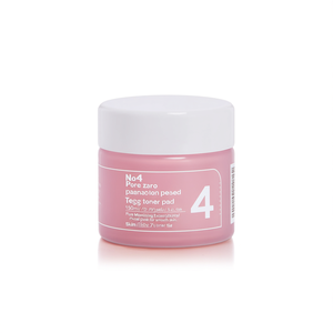 No4 Pore Zero Peeled Egg Toner Pad 150ml 70 Pads Pads exfoliants pour le visage minimisant les pores pour une peau lisse - Product Image 2