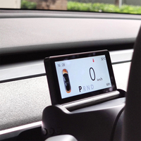 Tampilan dasbor Cluster instrumen lipat Mini 4 inci, untuk Tesla Model 3 Model Y