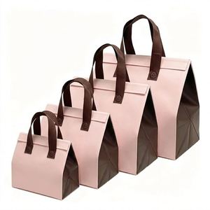 Cute Bear Yummy Insulated Thermal Bag Reusable Takeaway Cooler for Food Delivery Lunch - Product Image 5