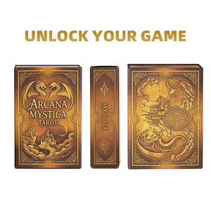 Cartas de <span class=keywords><strong>Tarot</strong></span> con Acabado Grabado Personalizado, Certificación CE, Acabado Brillante, Papel Ecológico, Cartas de <span class=keywords><strong>Tarot</strong></span> Personalizadas para la Familia - Product Image 3