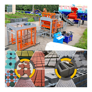 Machine automatique de fabrication de pavés et de blocs creux en béton QT5-15 à retour sur investissement rapide, nécessitant peu d'opérateurs - Product Image 2