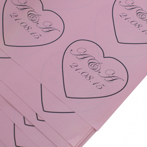 Custom Logo Printed Eco Friendly <strong>Wrapping</strong> <strong>Pink</strong> Colored Tissue Silk <strong>Paper</strong> for Product Packaging - Product Image 3