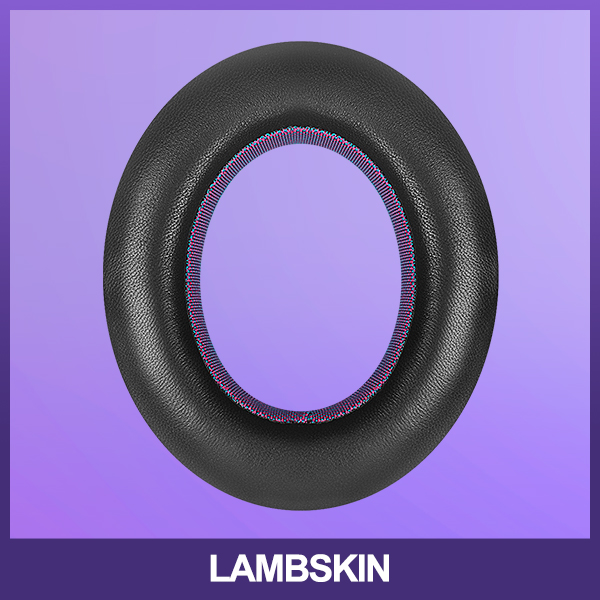 Lambskin black+purple