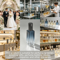 Flacons de parfum personnalisés 5ml 10ml 20ml en verre rechargeables avec atomiseur à fine brume pour le transfert de parfum
