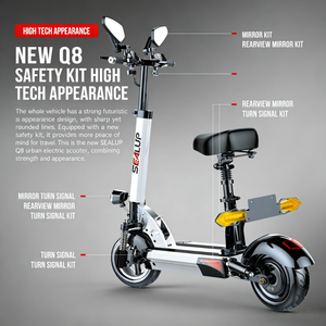 Monopattino Elettrico Pieghevole ad Alte Prestazioni <span class=keywords><strong>e</strong></span> Velocità per Viaggi <span class=keywords><strong>e</strong></span> Stoccaggio - Product Image 4