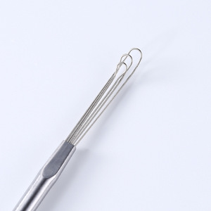 New stainless steel <b>ear</b> <b>pick</b>, <b>ear</b> cleaning tool, spring-loaded spiral <b>ear</b> <b>pick</b>, three-pronged <b>ear</b> <b>pick</b>. - Product Image 2