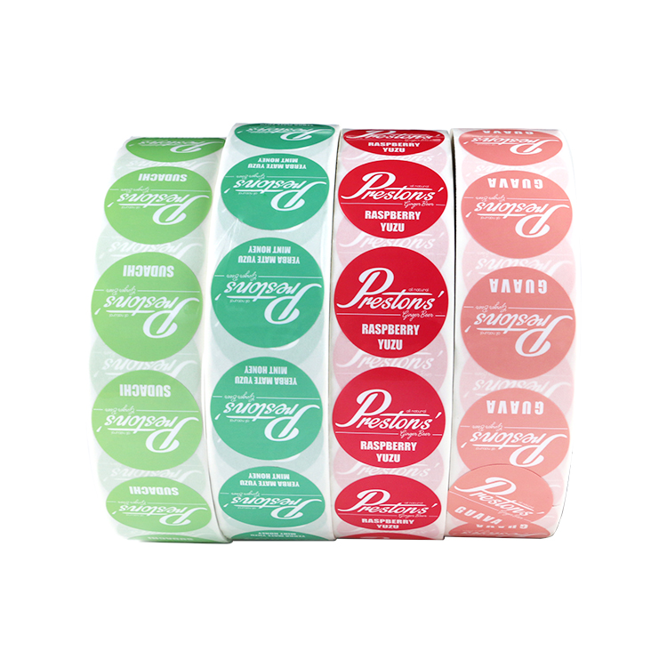 Custom Food Packaging Labels - Waterproof Stickers for Juice Bottles, Honey Jars, Coffee & Pet Supplement Packaging