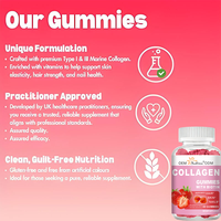 Gummies de collagène pour adultes OEM/ODM avec biotine, complément alimentaire pour la santé des cheveux, de la peau et des ongles